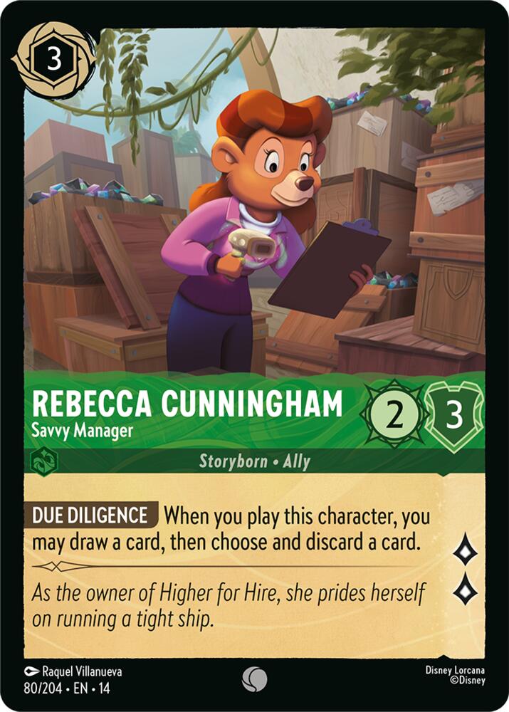 Rebecca Cunningham - Savvy Manager (Hyperia City)(14-80/204)(C)