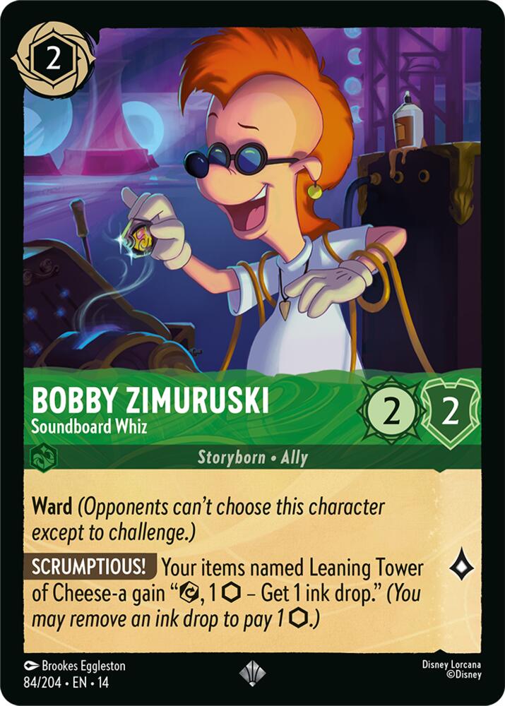 Bobby Zimuruski - Soundboard Whiz (Hyperia City)(14-84/204)(SR)