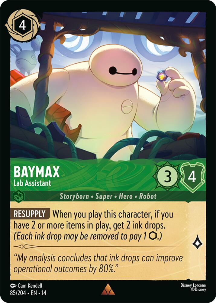 Baymax - Lab Assistant (Hyperia City)(14-85/204)(R)