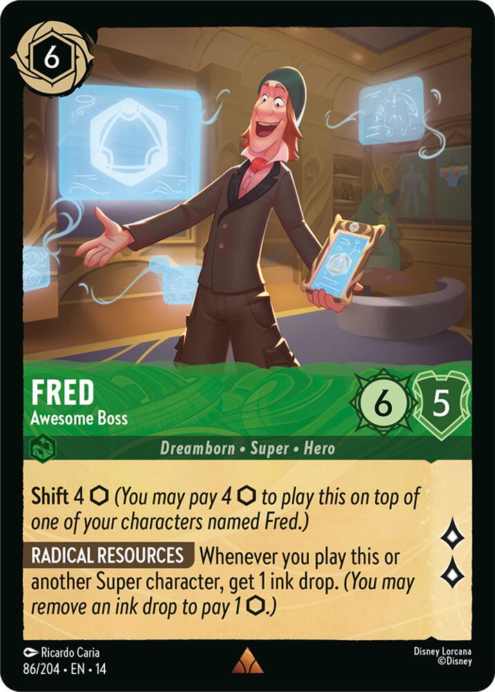 Fred - Awesome Boss (Hyperia City)(14-86/204)(R)