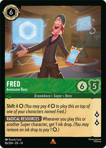 Fred - Awesome Boss (Hyperia City)(14-86/204)(R)