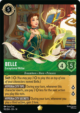 Belle - Exceptional Writer (Hyperia City)(14-90/204)(L)