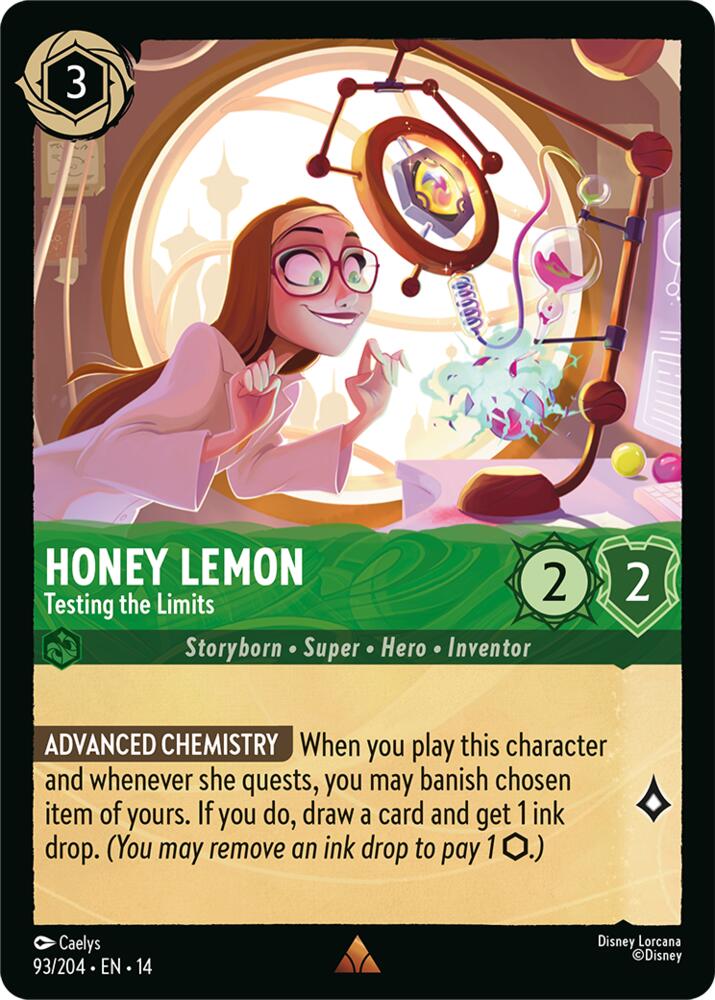 Honey Lemon - Testing the Limits (Hyperia City)(14-93/204)(R)