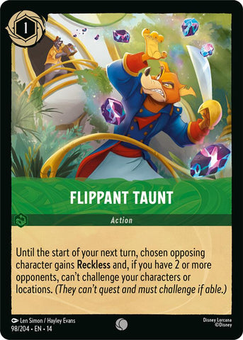 Flippant Taunt (Hyperia City)(14-98/204)(C)