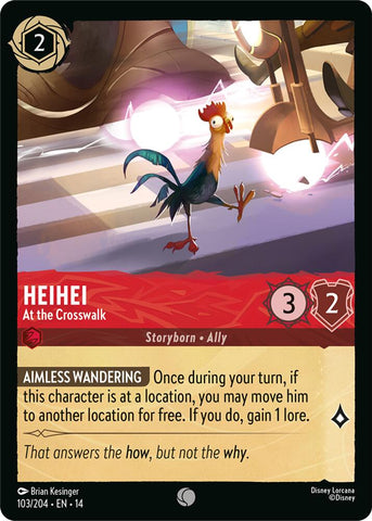 Heihei - At the Crosswalk (Hyperia City)(14-103/204)(C)