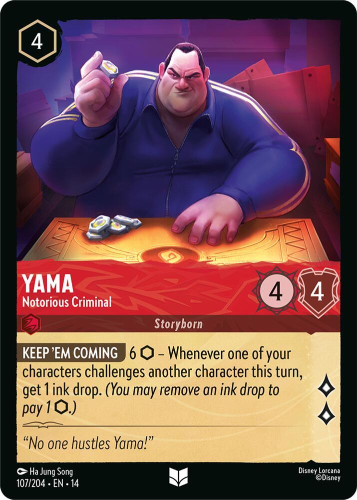 Yama - Notorious Criminal (Hyperia City)(14-107/204)(UN)