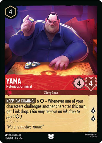 Yama - Notorious Criminal (Hyperia City)(14-107/204)(UN)
