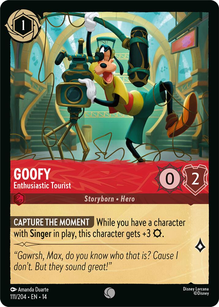 Goofy - Enthusiastic Tourist (Hyperia City)(14-111/204)(C)