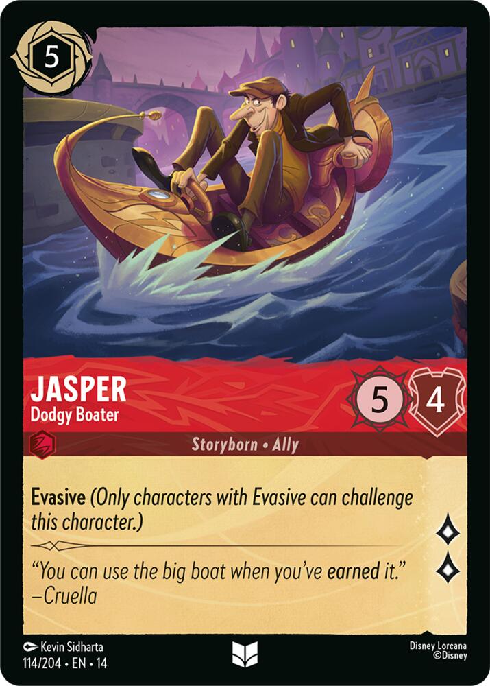Jasper - Dodgy Boater (Hyperia City)(14-114/204)(UN)