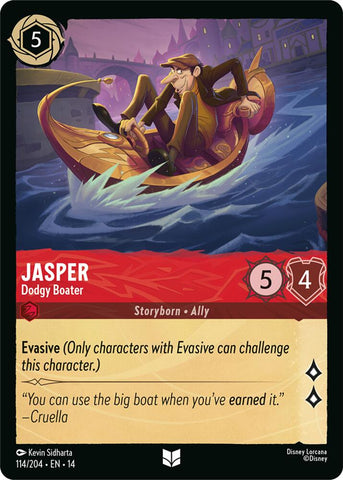 Jasper - Dodgy Boater (Hyperia City)(14-114/204)(UN)