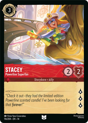 Stacey - Powerline Superfan (Hyperia City)(14-116/204)(UN)