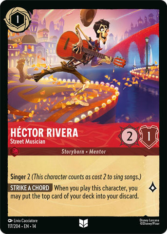 Hector Rivera - Street Musician (Hyperia City)(14-117/204)(UN)