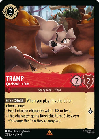 Tramp - Quick on His Feet (Hyperia City)(14-122/204)(R)
