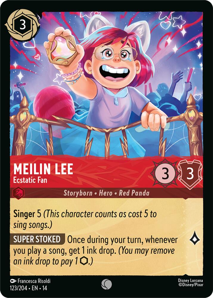 Meilin Lee - Ecstatic Fan (Hyperia City)(14-123/204)(C)