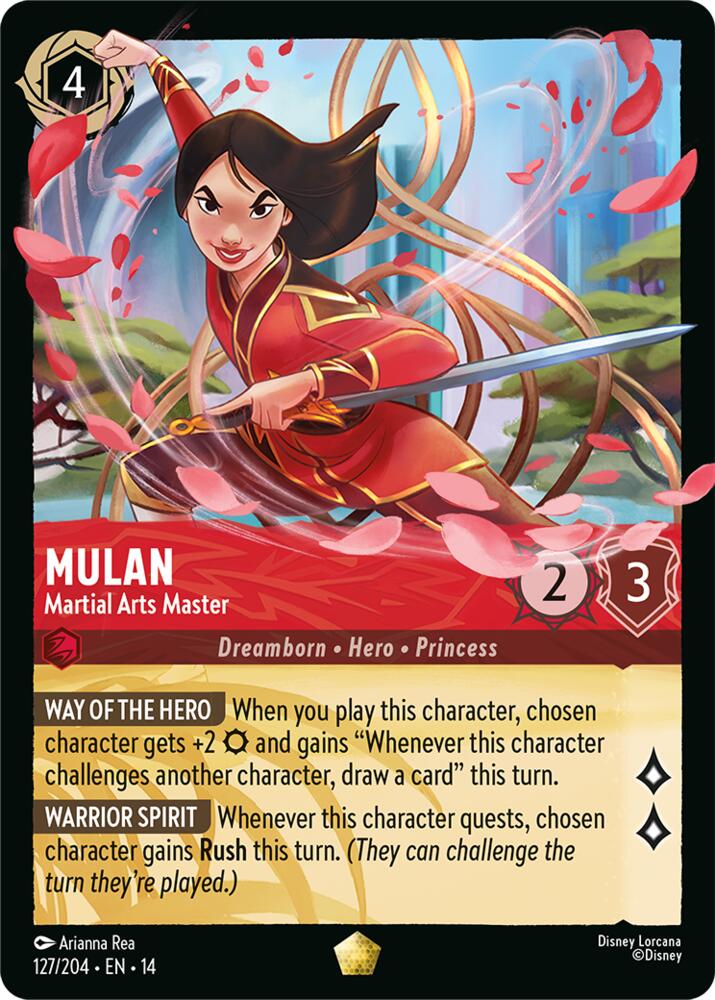 Mulan - Martial Arts Master (Hyperia City)(14-127/204)(L)