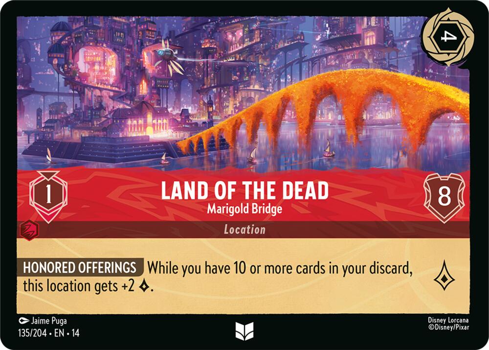 Land of the Dead - Marigold Bridge (Hyperia City)(14-135/204)(UN)