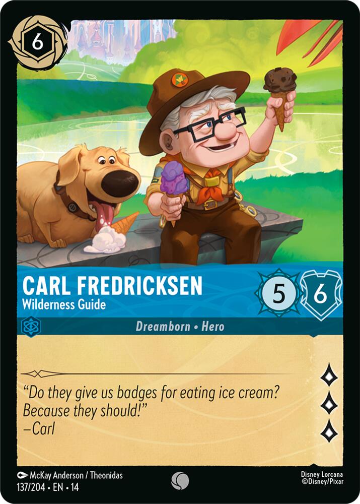 Carl Fredricksen - Wilderness Guide (Hyperia City)(14-137/204)(C)