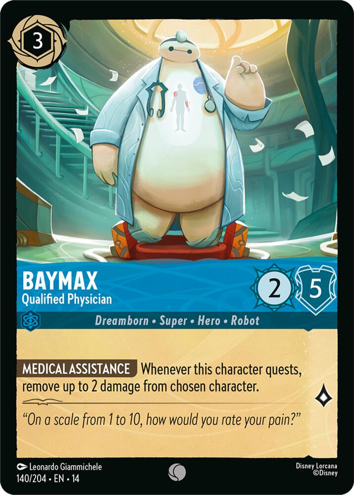 Baymax - Qualified Physician (Hyperia City)(14-140/204)(C)