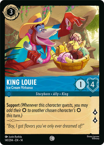 King Louie - Ice Cream Virtuoso (Hyperia City)(14-141/204)(C)