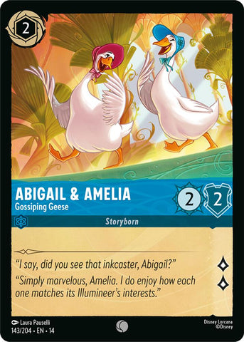 Abigail & Amelia - Gossiping Geese (Hyperia City)(14-143/204)(C)
