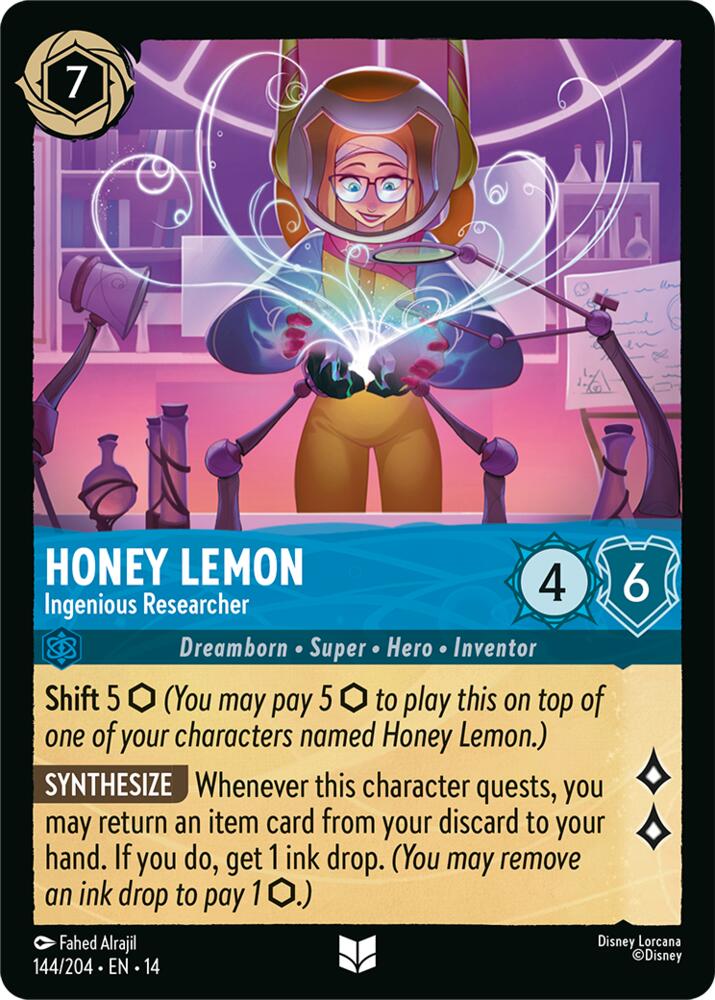 Honey Lemon - Ingenious Researcher (Hyperia City)(14-144/204)(UN)