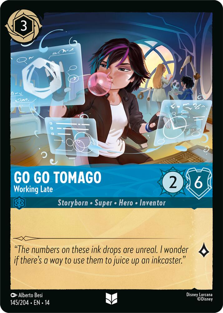 Go Go Tomago - Working Late (Hyperia City)(14-145/204)(UN)