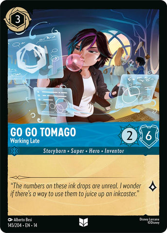 Go Go Tomago - Working Late (Hyperia City)(14-145/204)(UN)
