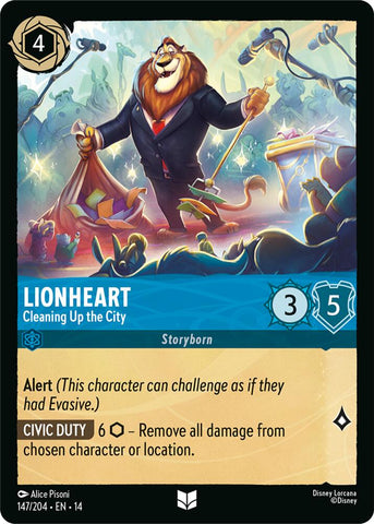 Lionheart - Cleaning Up the City (Hyperia City)(14-147/204)(UN)