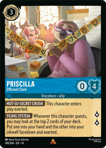Priscilla - Efficient Clerk (Hyperia City)(14-148/204)(R)