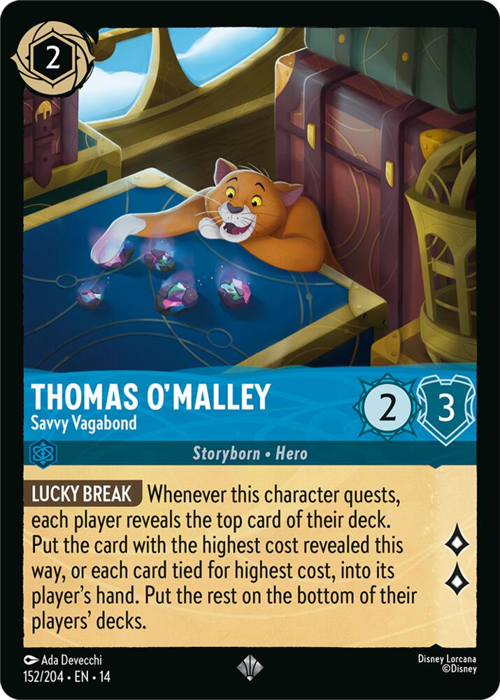 Thomas O'Malley - Savvy Vagabond (Hyperia City)(14-152/204)(SR)
