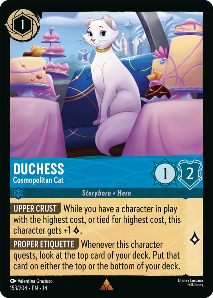 Duchess - Cosmopolitan Cat (Hyperia City)(14-153/204)(R)