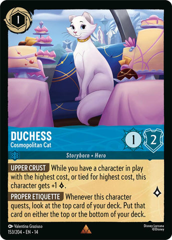Duchess - Cosmopolitan Cat (Hyperia City)(14-153/204)(R)