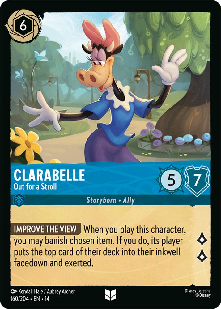 Clarabelle - Out for a Stroll (Hyperia City)(14-160/204)(UN)