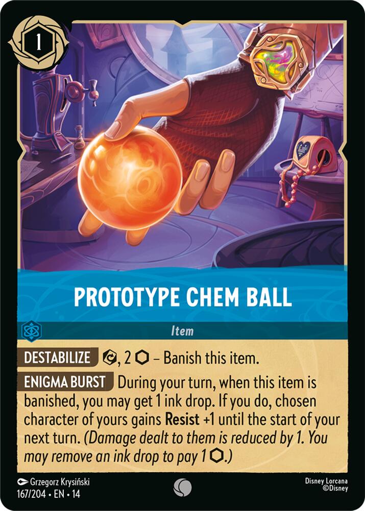 Prototype Chem Ball (Hyperia City)(14-167/204)(C)