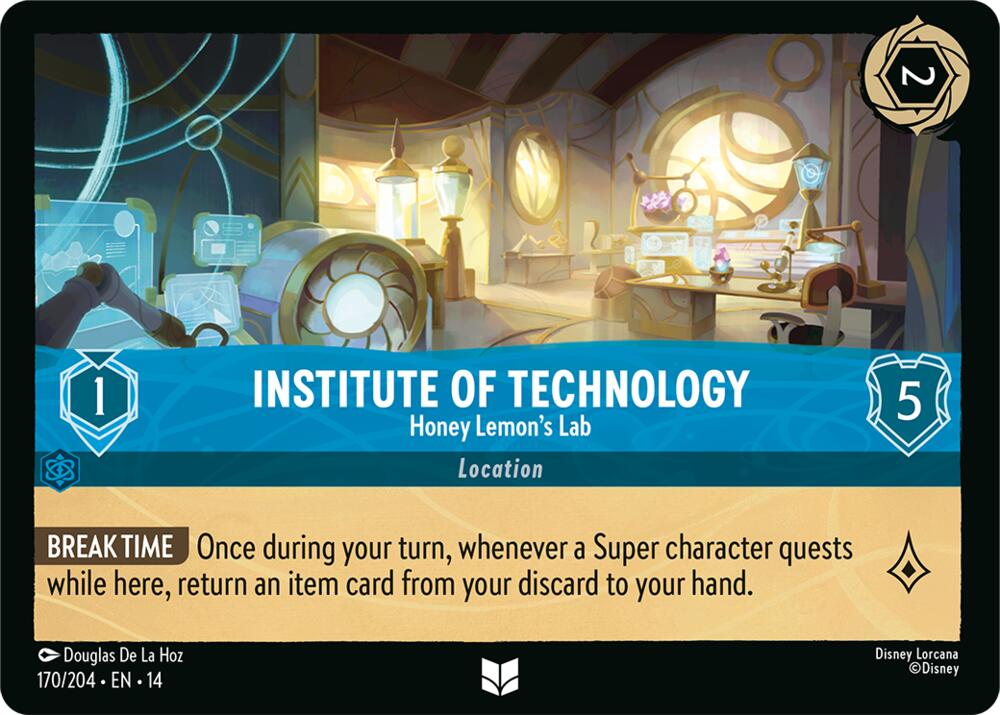 Institute of Technology - Honey Lemon's Lab (Hyperia City)(14-170/204)(UN)