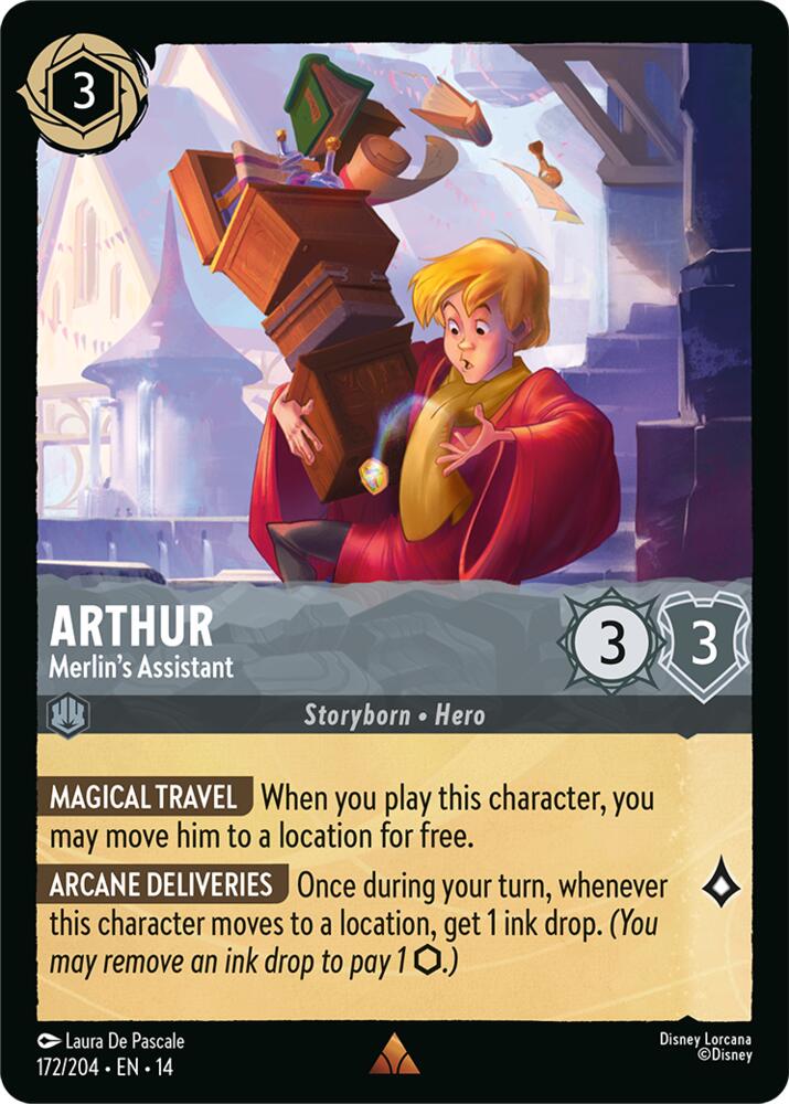 Arthur - Merlin's Assistant (Hyperia City)(14-172/204)(R)