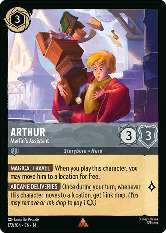 Arthur - Merlin's Assistant (Hyperia City)(14-172/204)(R)
