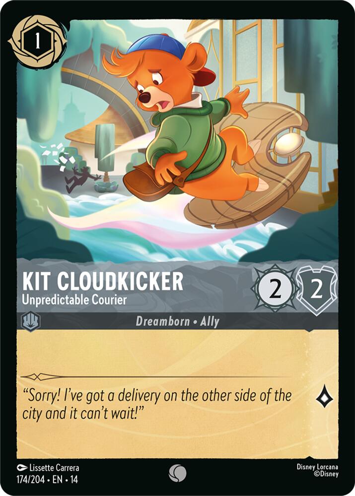 Kit Cloudkicker - Unpredictable Courier (Hyperia City)(14-174/204)(C)