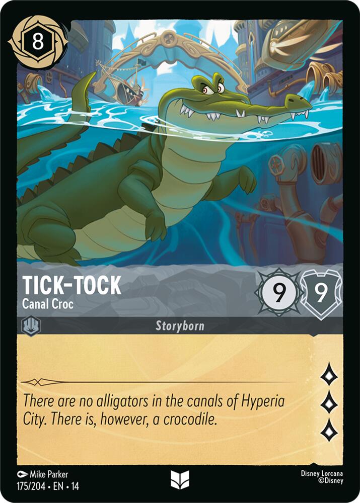 Tick-Tock - Canal Croc (Hyperia City)(14-175/204)(UN)