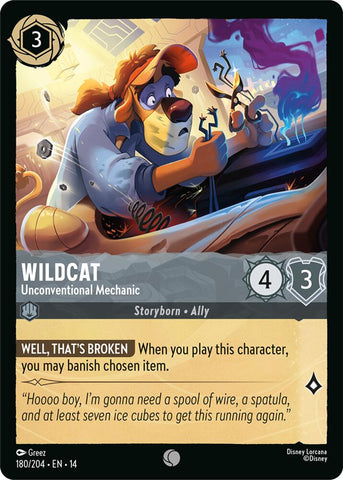 Wildcat - Unconventional Mechanic (Hyperia City)(14-180/204)(C)