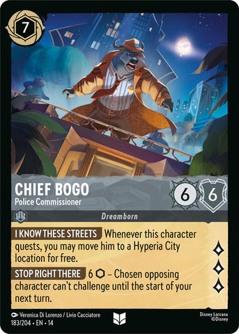 Chief Bogo - Police Commissioner (Hyperia City)(14-183/204)(UN)