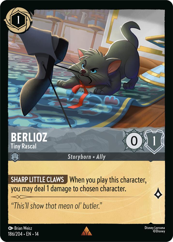Berlioz - Tiny Rascal (Hyperia City)(14-186/204)(R)