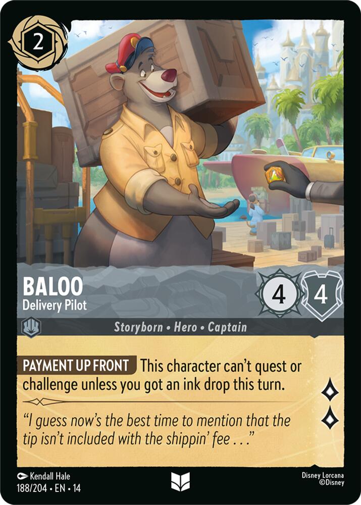 Baloo - Delivery Pilot (Hyperia City)(14-188/204)(UN)