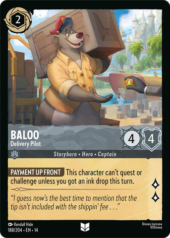 Baloo - Delivery Pilot (Hyperia City)(14-188/204)(UN)