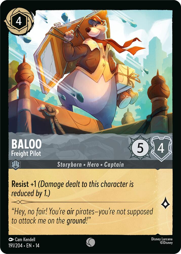 Baloo - Freight Pilot (Hyperia City)(14-191/204)(C)