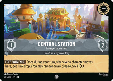 Central Station - Transportation Hub (Hyperia City)(14-203/204)(C)