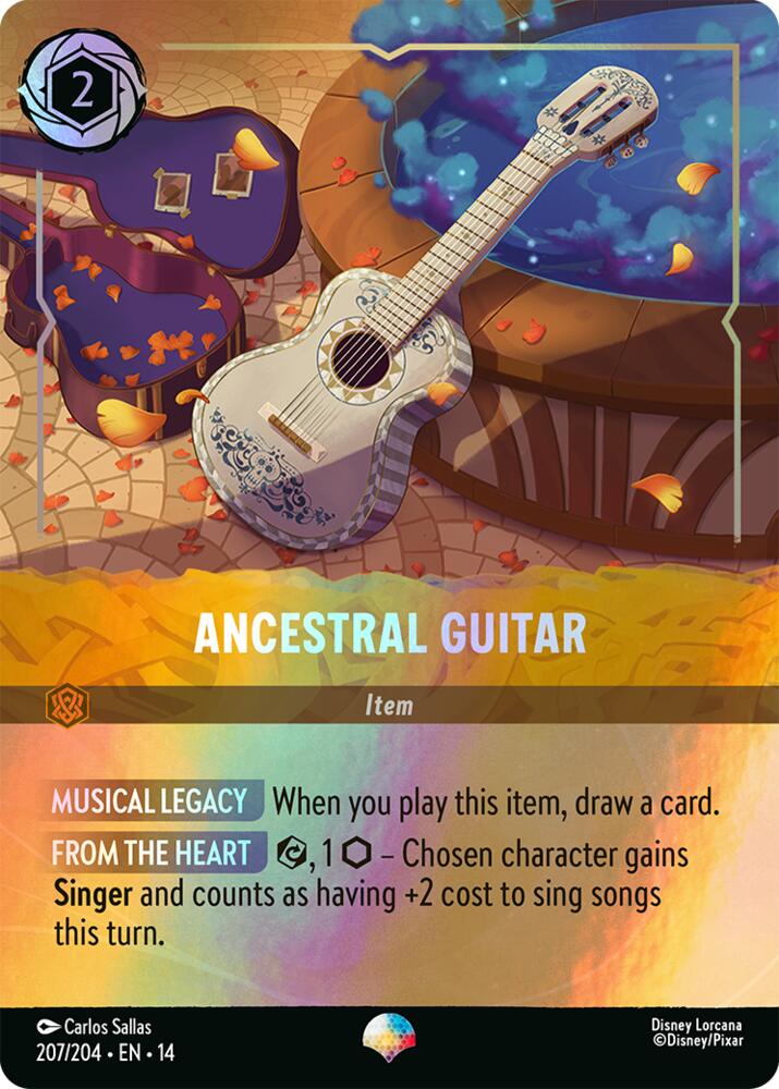 Ancestral Guitar (Epic) (Holofoil) (Hyperia City)(14-207/204)(EP)