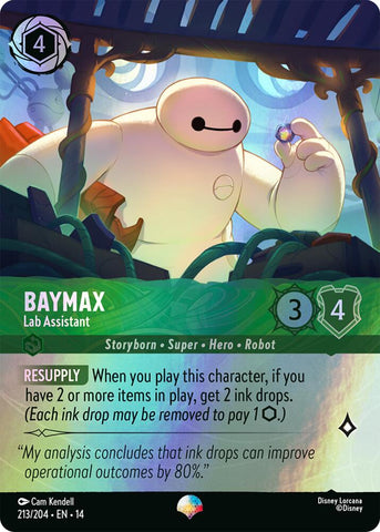 Baymax - Lab Assistant (Epic) (Holofoil) (Hyperia City)(14-213/204)(EP)