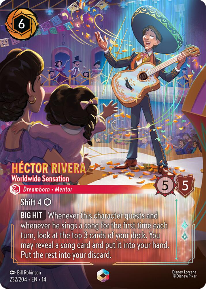 Hector Rivera - Worldwide Sensation (Enchanted) (Holofoil) (Hyperia City)(14-232/204)(EN)