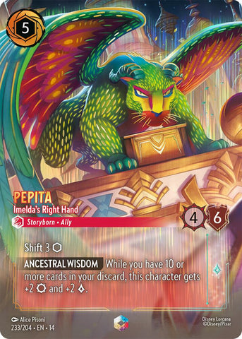 Pepita - Imelda's Right Hand (Enchanted) (Holofoil) (Hyperia City)(14-233/204)(EN)